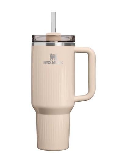 QUENCHER H2.0 FLOWSTATE FLUTED TUMBLER 40OZ CHAMPAGNE GLOSS