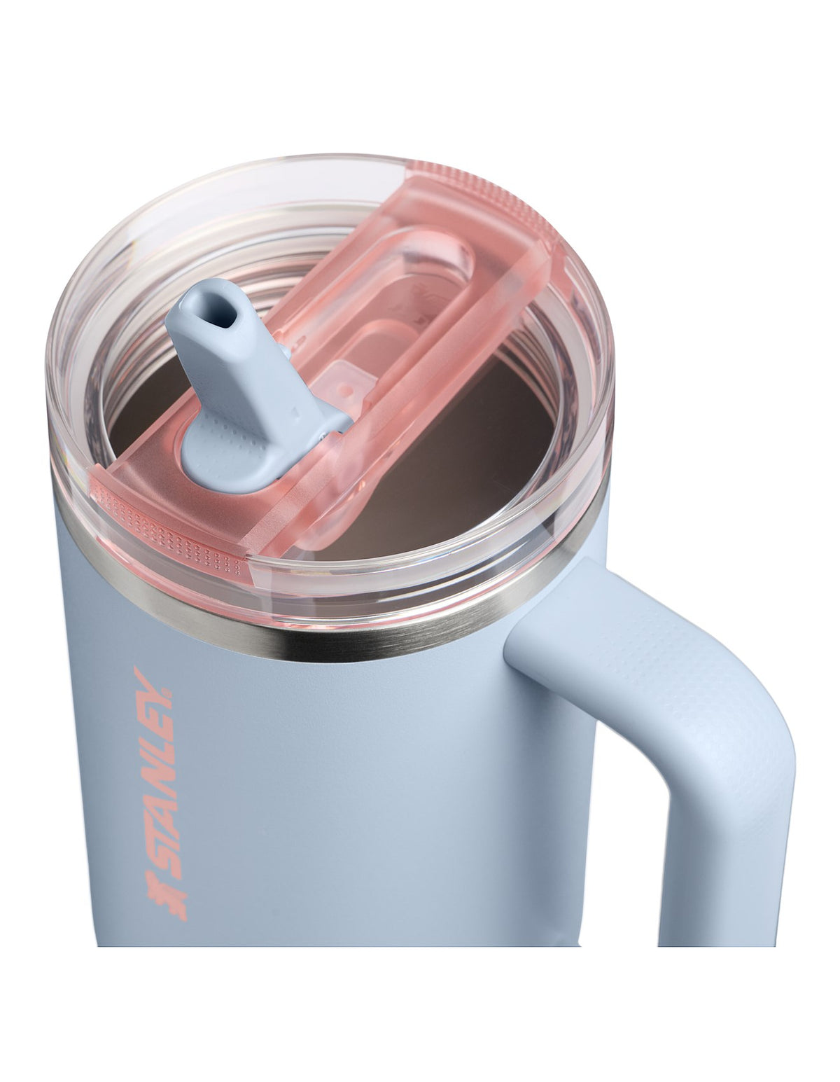 QUENCHER PROTOUR FLIP STRAW TUMBLER 40OZ BLUE DENIM