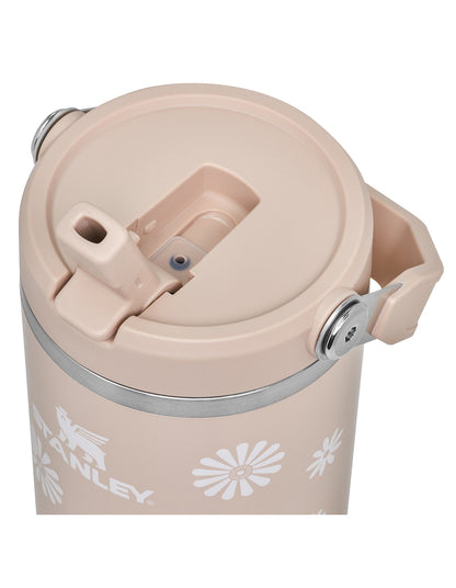 ICEFLOW FLIP STRAW 2.0 TUMBLER 30OZ CHAMPAGNE DAISIES