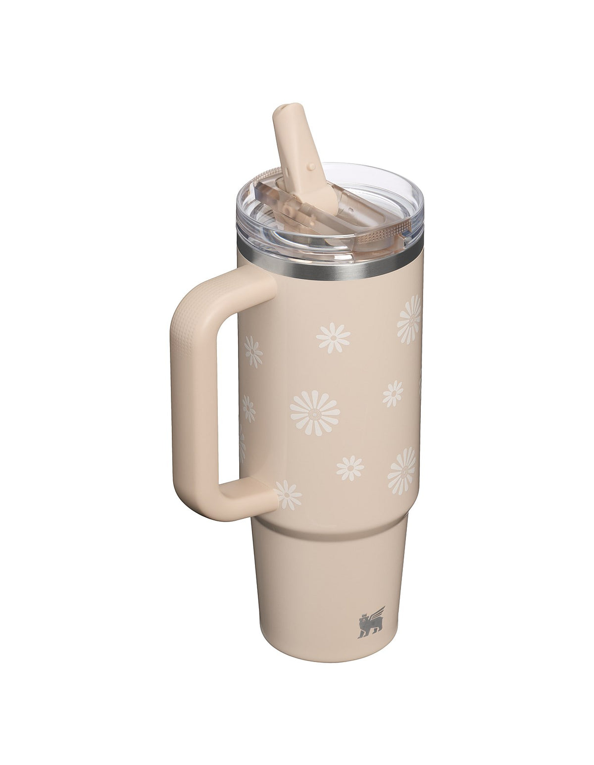 QUENCHER PROTOUR FLIP STRAW TUMBLER 30OZ CHAMPAGNE DAISIES