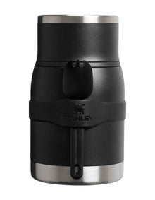 ADVENTURE TO-GO FOOD JAR + SPORK 24OZ BLACK 2.0