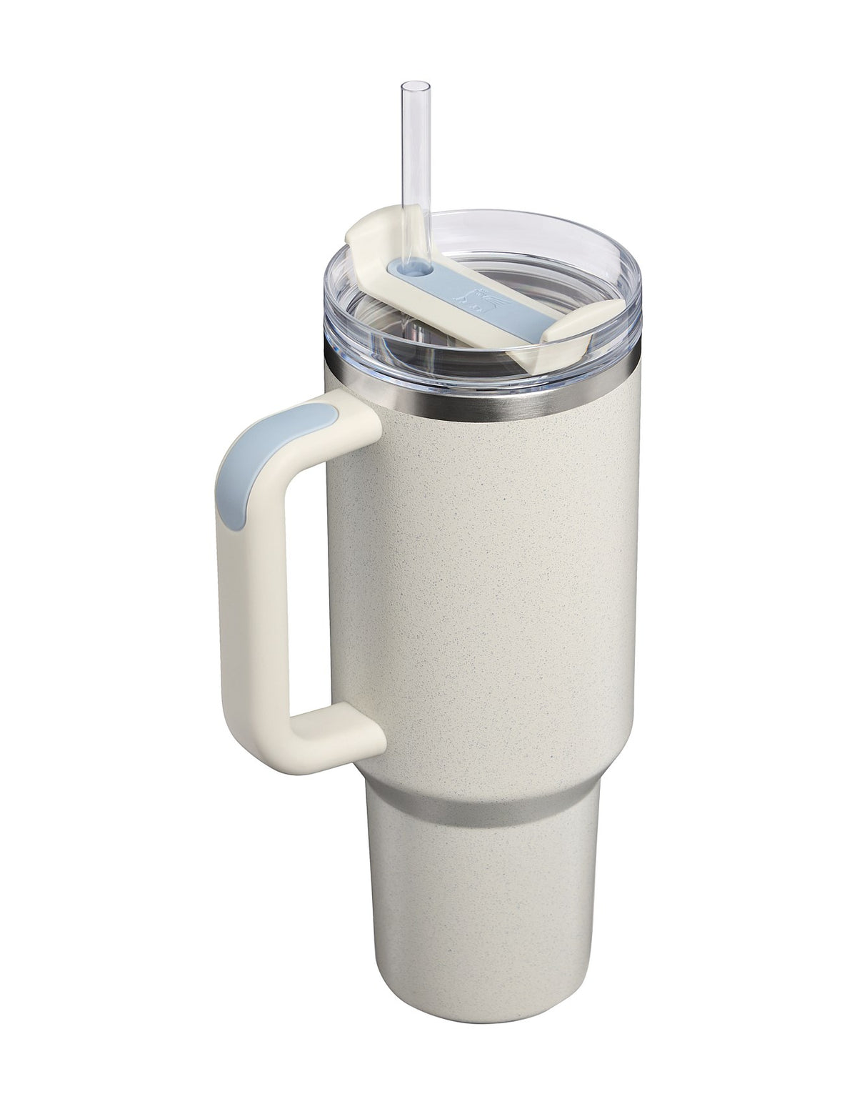 QUENCHER H2.O FLOWSTATE TUMBLER 40OZ PALE STONE SPECKLE