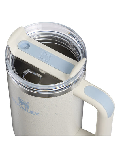 QUENCHER H2.O FLOWSTATE TUMBLER 40OZ PALE STONE SPECKLE