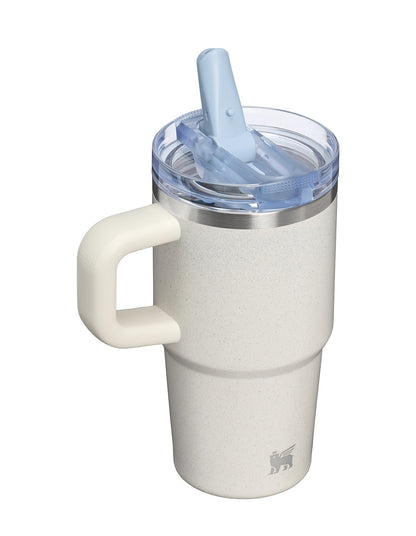 QUENCHER PROTOUR FLIP STRAW TUMBLER 20OZ PALE STONE SPECKLE