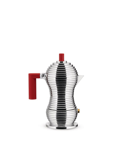 Pulcina Espresso Coffee Maker Red - 3 Cup