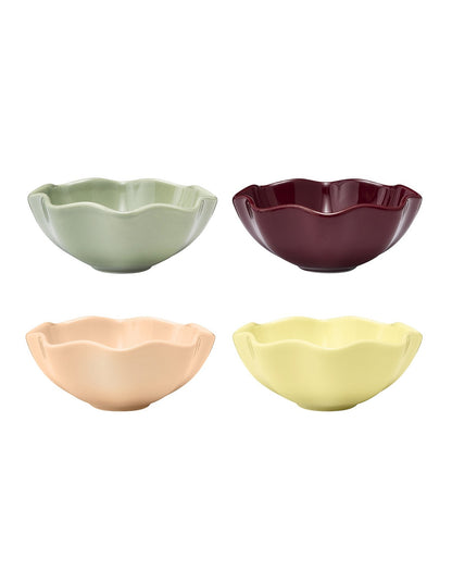 Ruffle Set of 4 Dip Bowls Mixed