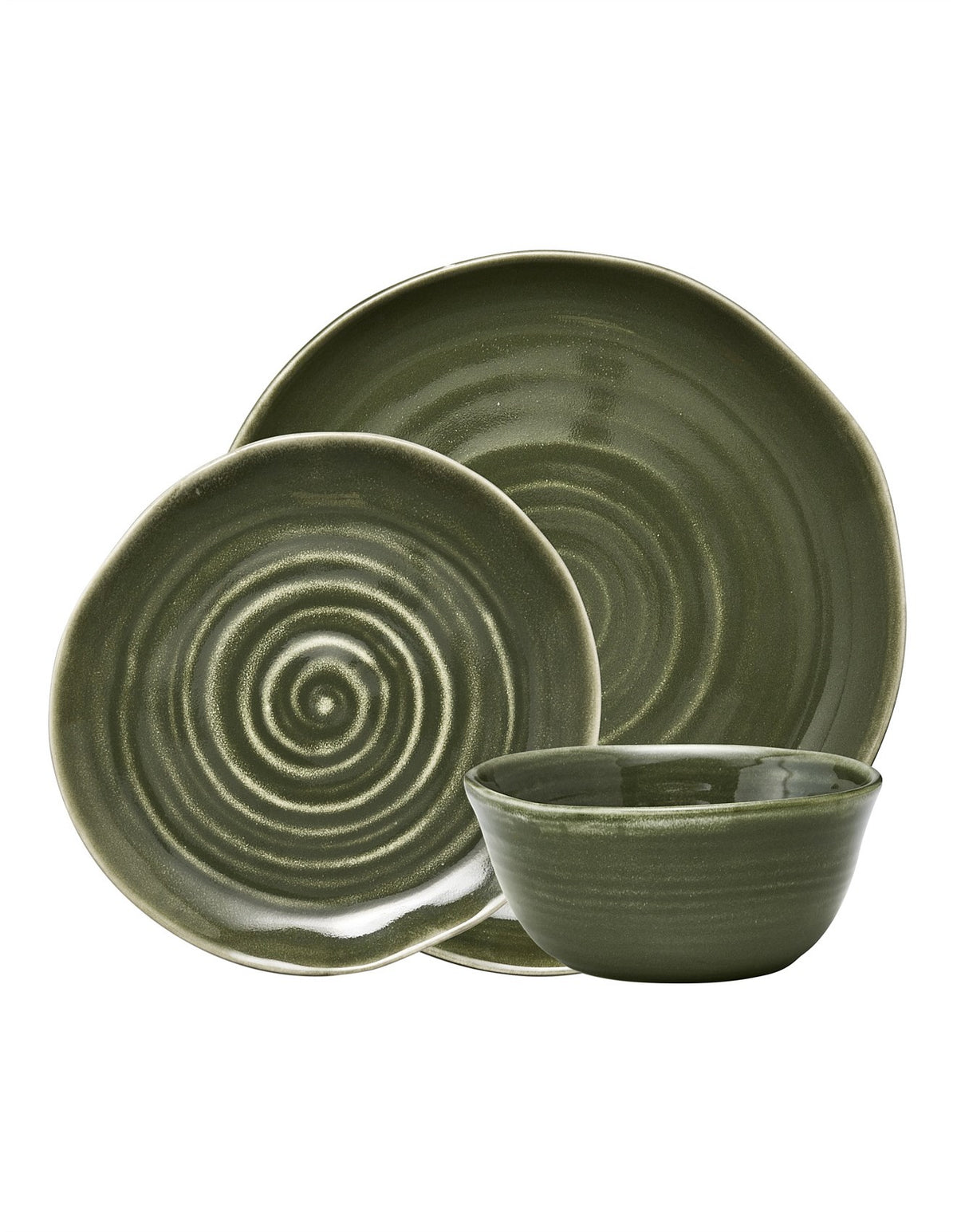 Ottawa 12pc Dinner Set Moss