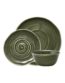 Ottawa 12pc Dinner Set Moss