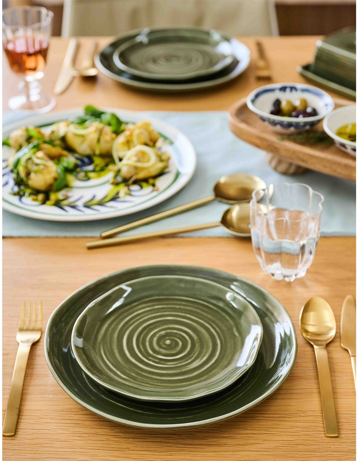 Ottawa Side Plate 21cm Moss