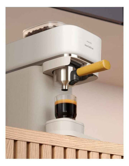 Baristina Espresso Machine BAR300/00 in Cloud White