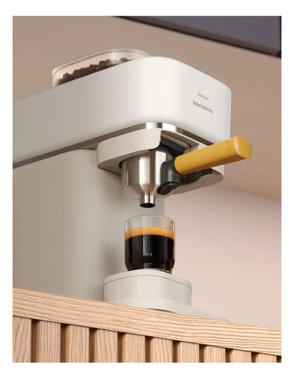 Baristina Espresso Machine BAR300/00 in Cloud White