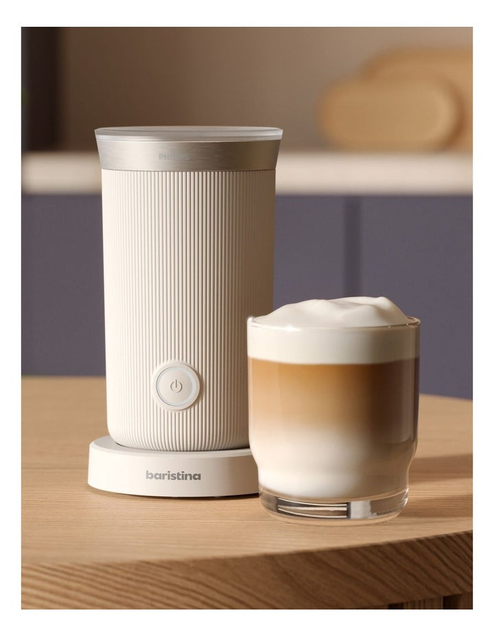 Baristina Milk Frother BAR311/00 in Cloud White