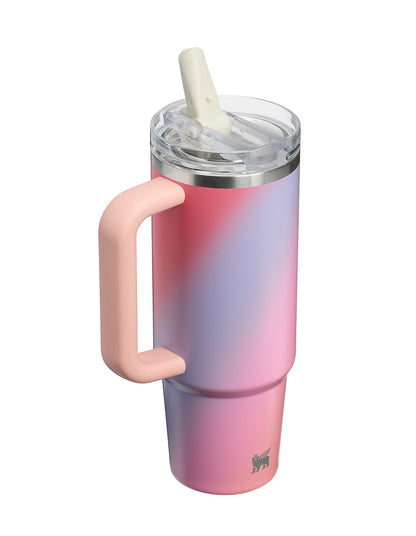 QUENCHER PROTOUR FLIP STRAW TUMBLER 30OZ SUNSET SPIRAL