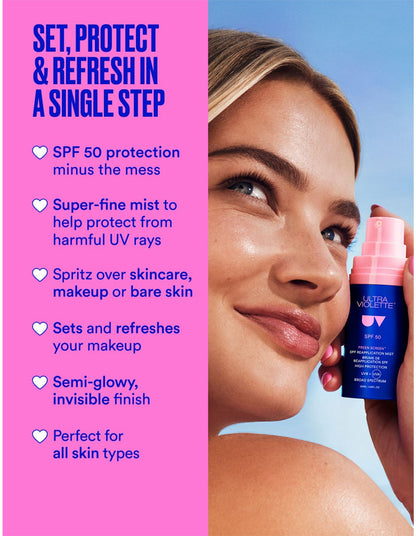 Preen Screen SPF 50 Reapplication Mist 50ml