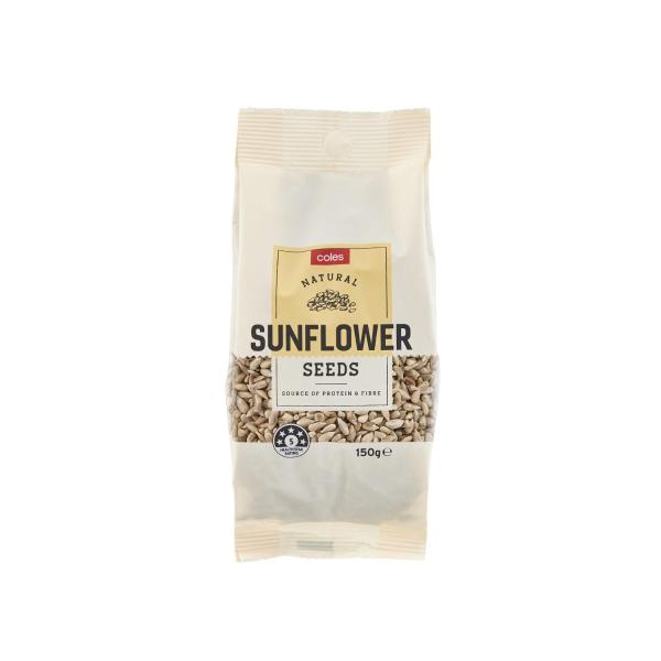 COLES SUNFLOWER SEEDS 150G