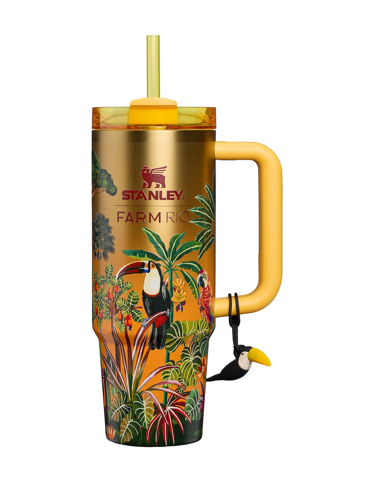 Stanley 1913 x FARM Rio Quencher H2.0 Flowstate Tumbler 30oz Tropical Woods