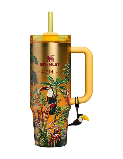 Stanley 1913 x FARM Rio Quencher H2.0 Flowstate Tumbler 30oz Tropical Woods