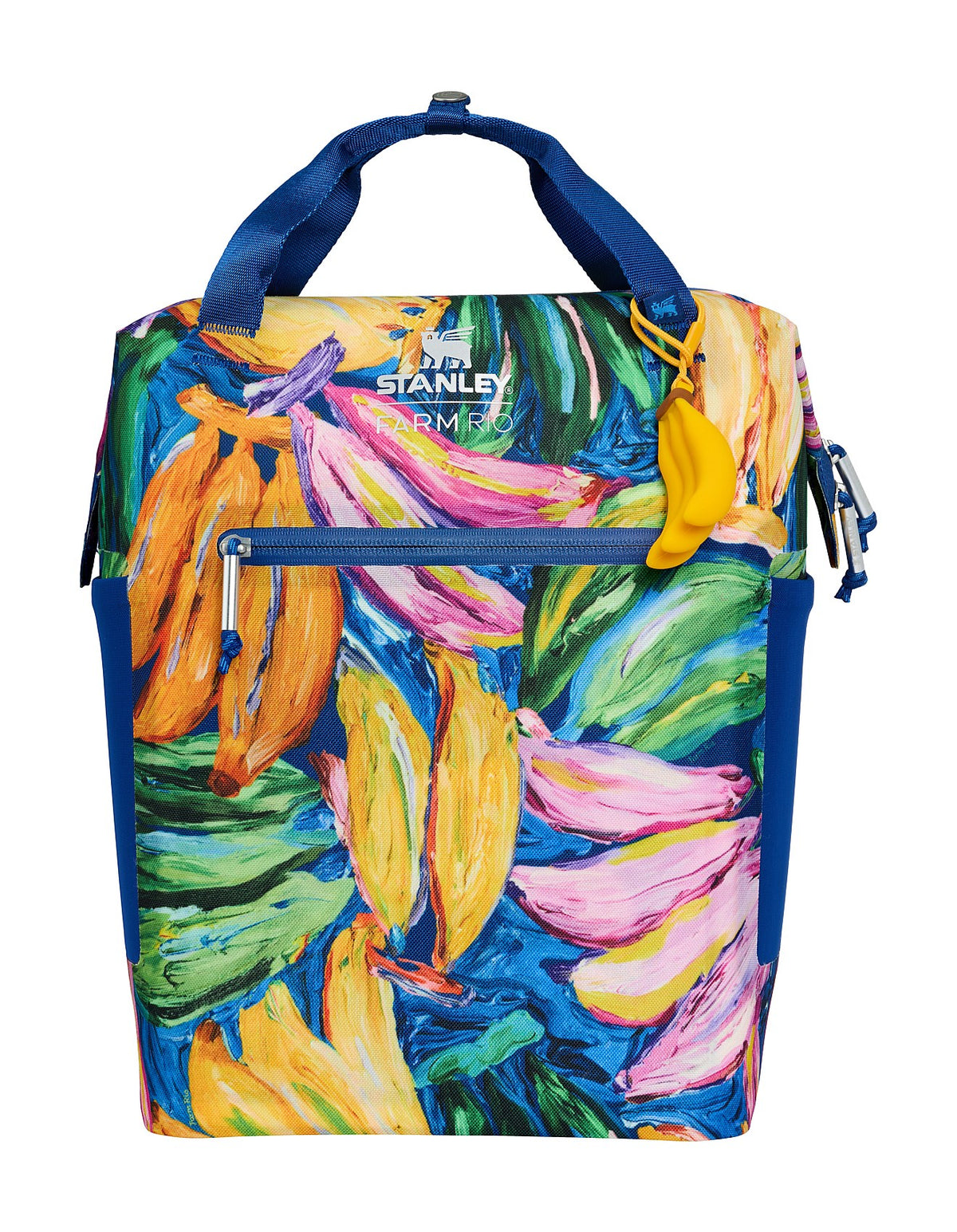 Stanley 1913 x FARM Rio All Day Madeleine Mini Cooler Backpack 14QT/13.2L Painted Bananas