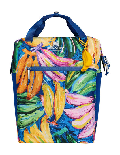 Stanley 1913 x FARM Rio All Day Madeleine Mini Cooler Backpack 14QT/13.2L Painted Bananas