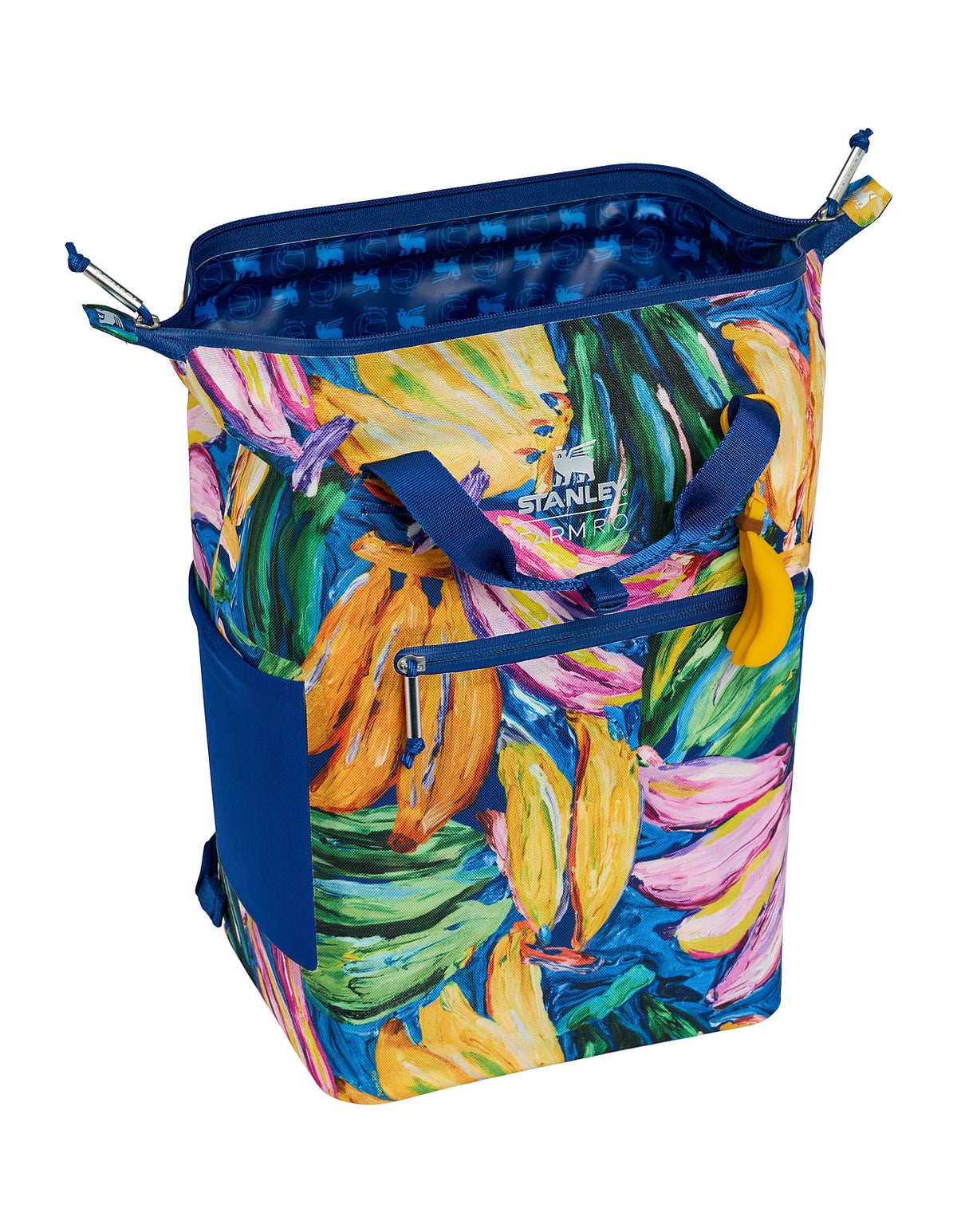 Stanley 1913 x FARM Rio All Day Madeleine Mini Cooler Backpack 14QT/13.2L Painted Bananas
