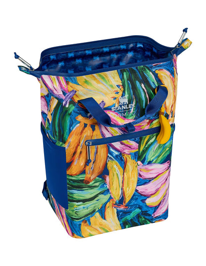 Stanley 1913 x FARM Rio All Day Madeleine Mini Cooler Backpack 14QT/13.2L Painted Bananas