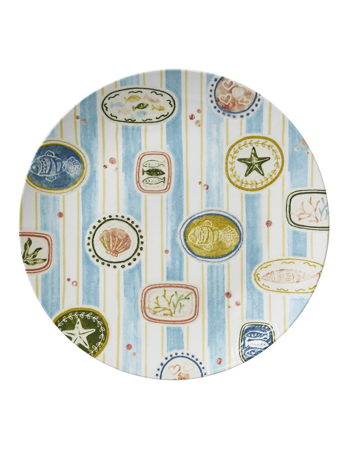 Portofino 12pc Summer Dinner Set
