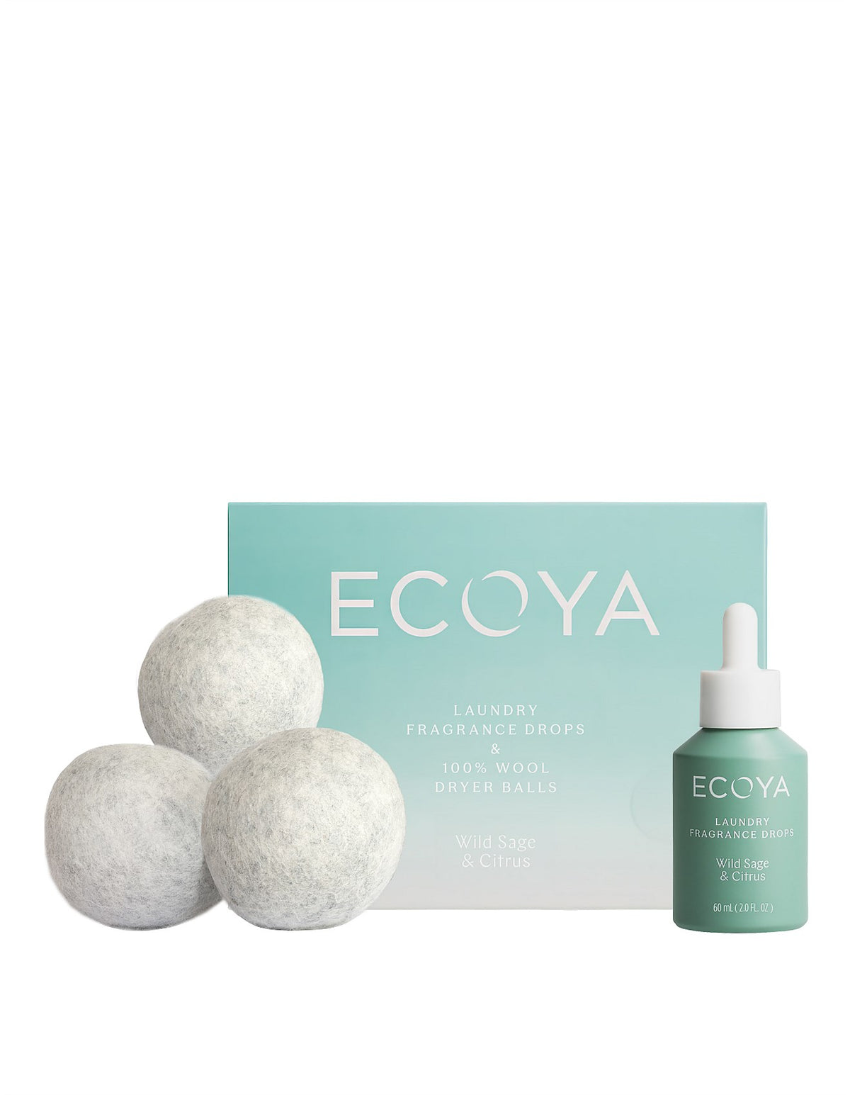 Wild Sage & Citrus Laundry Dryer Ball Set