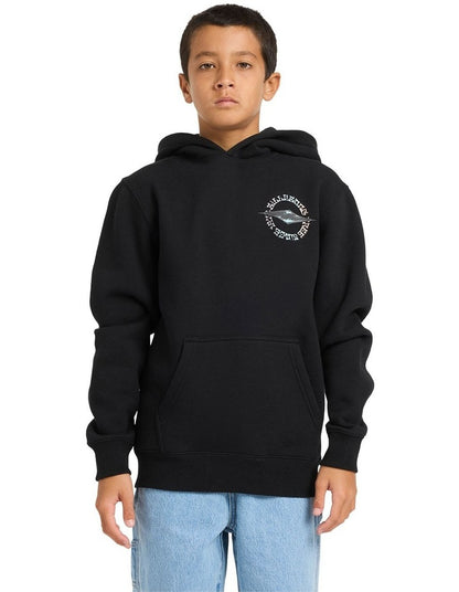 Hallow Dia Pullover Hoodie in Black