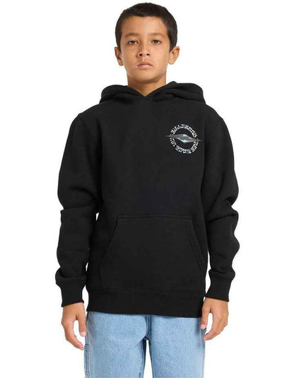 Hallow Dia Pullover Hoodie in Black