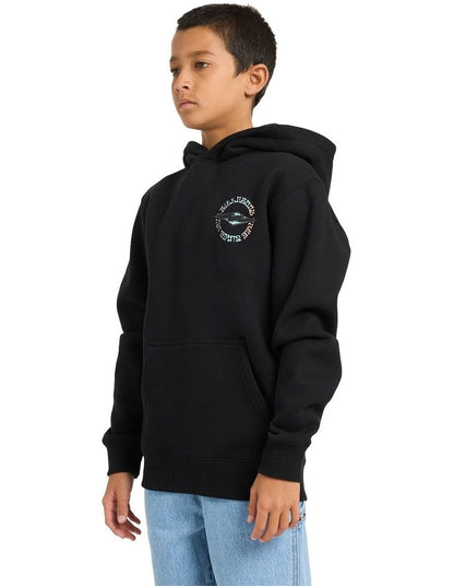 Hallow Dia Pullover Hoodie in Black
