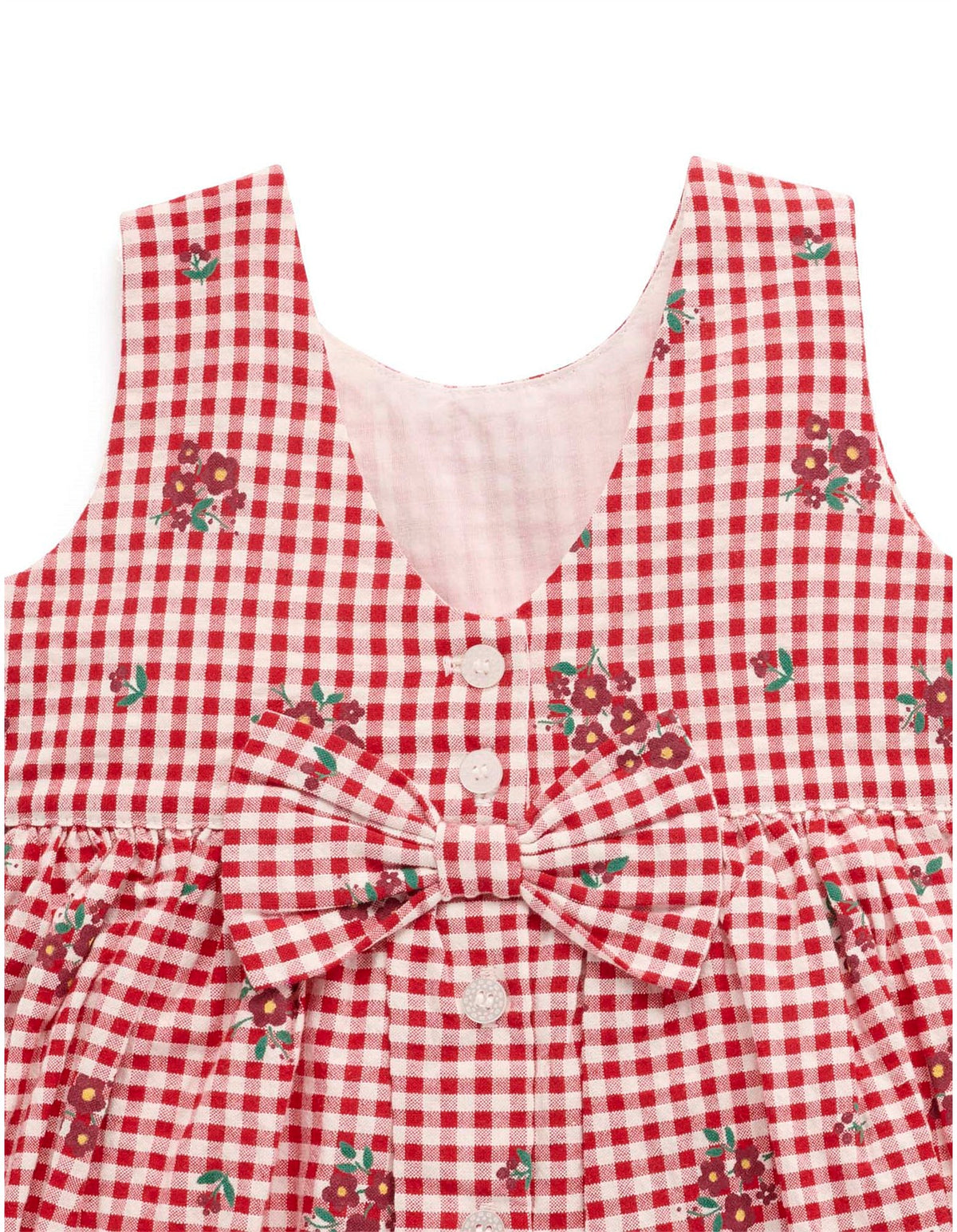 GINGHAM DRESS