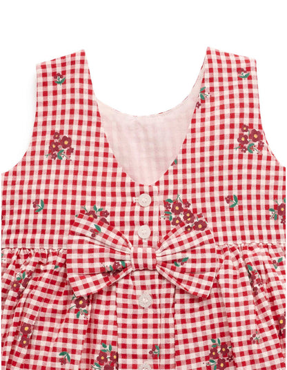 GINGHAM DRESS