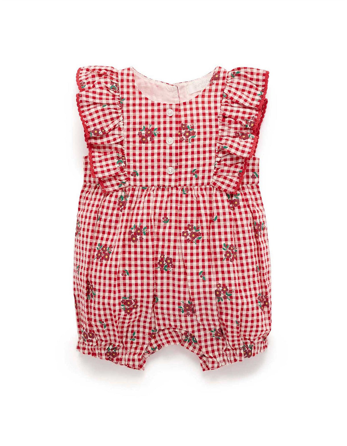 RUFFLE ROMPER