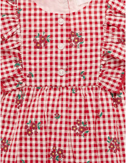 RUFFLE ROMPER