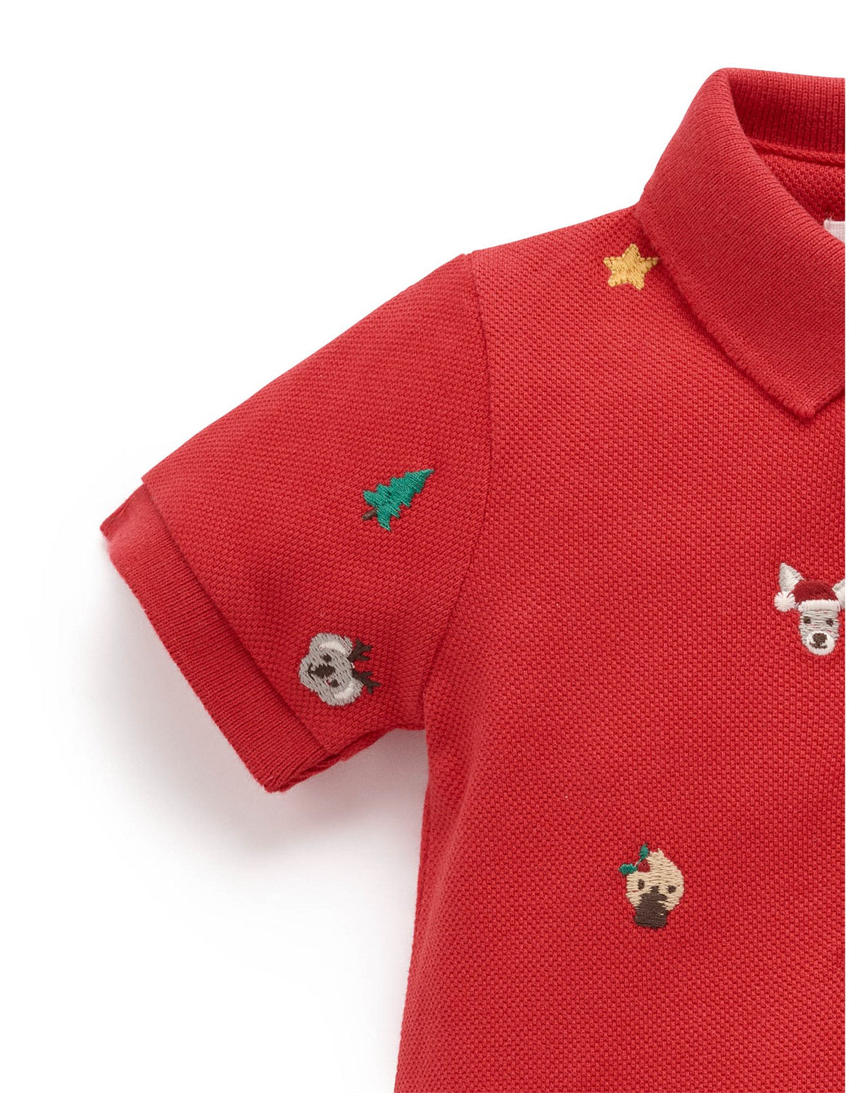 CHRISTMAS POLO GROWSUIT