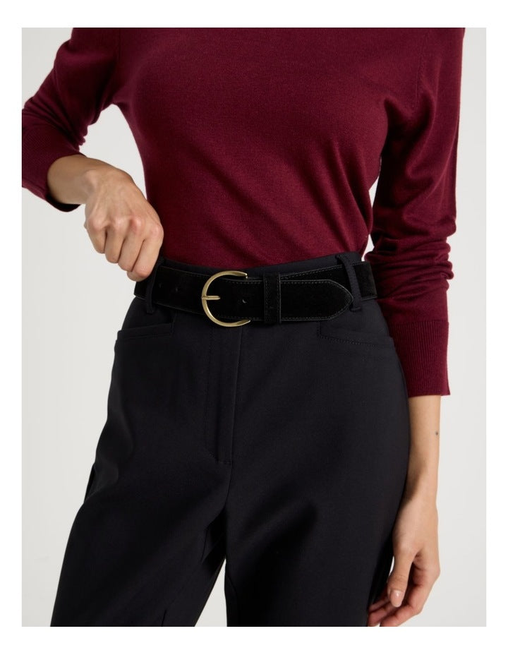 Georgia Belt in Black