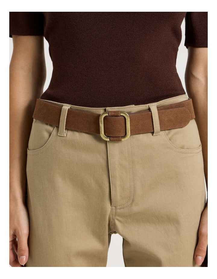 Josie Belt in Chocolate