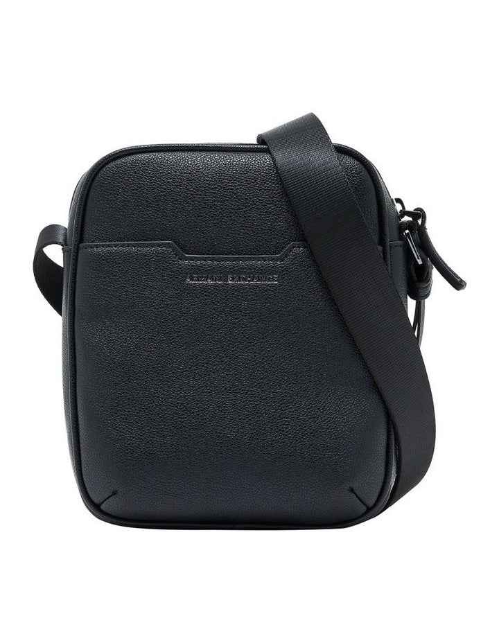 Black Crossbody Messenger Bag
