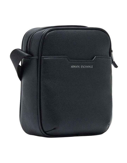 Black Crossbody Messenger Bag