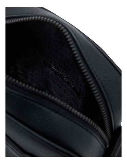 Black Crossbody Messenger Bag