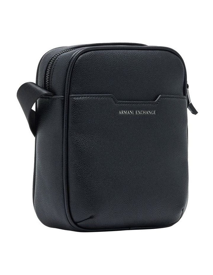 Alex Reporter Bag in Black