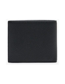 Madrid Bifold Coin Pocket Wallet in Black