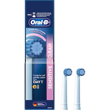 Oral-B Sensitive Clean Electric Toothbrush Replacement Heads 2 pack