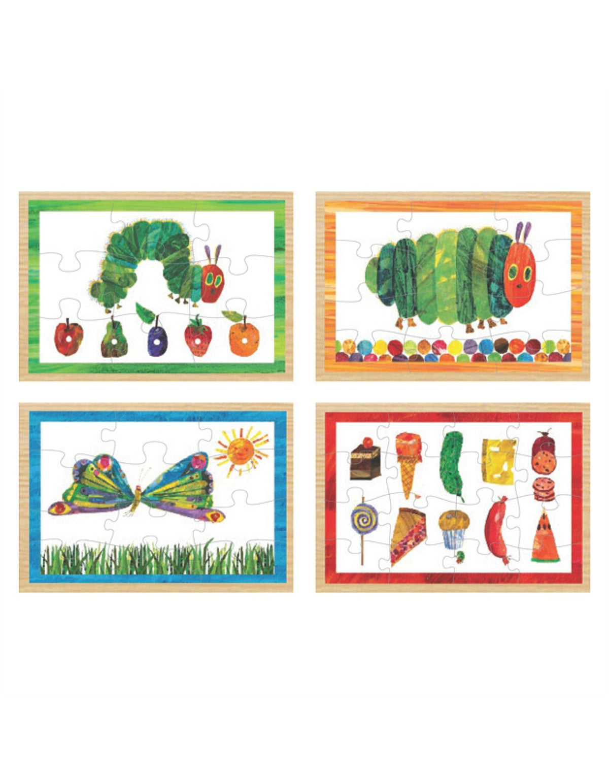 THE VERY HUNGRY CATERPILLAR 4 IN 1 PUZZLE