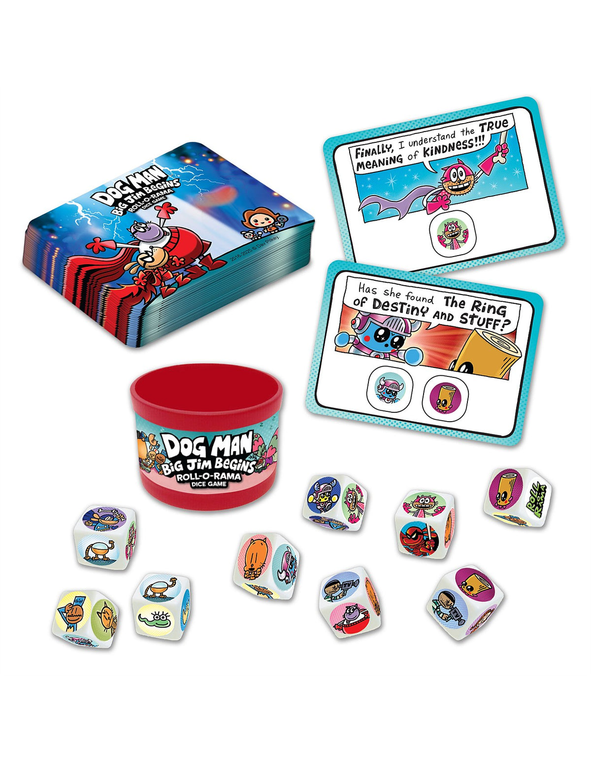 DOG MAN BIG JIM BEGINS DICE GAME