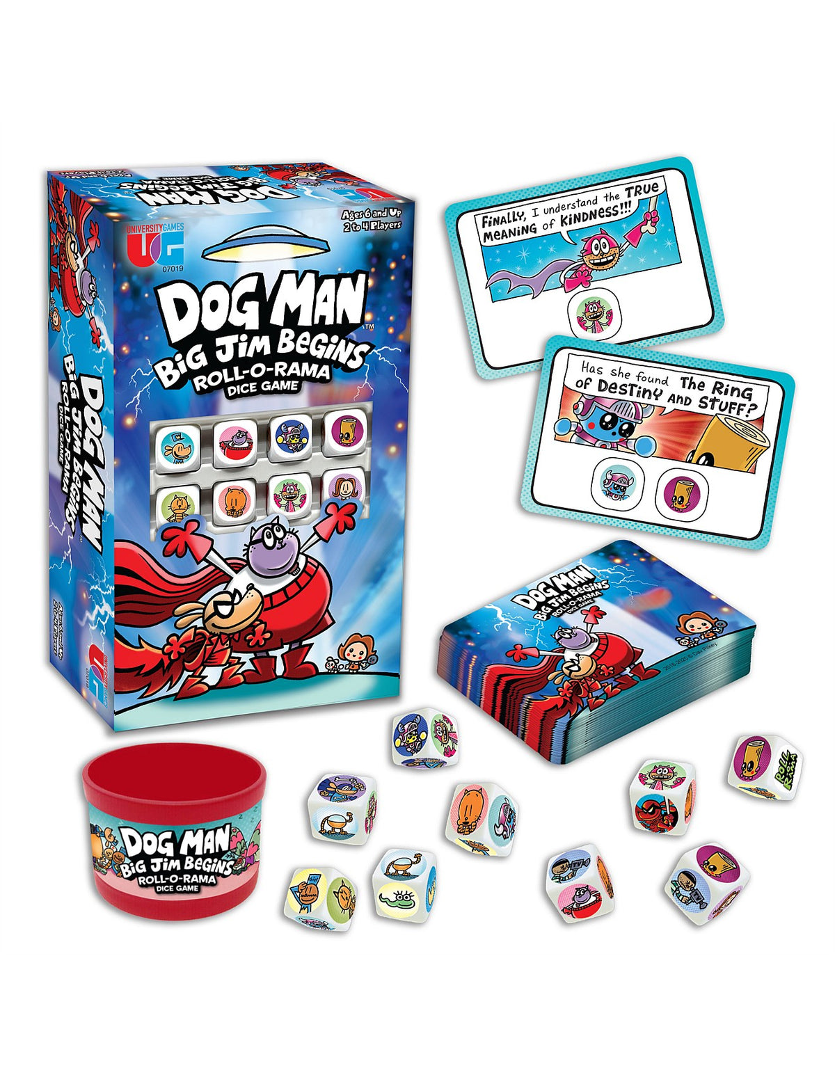 DOG MAN BIG JIM BEGINS DICE GAME