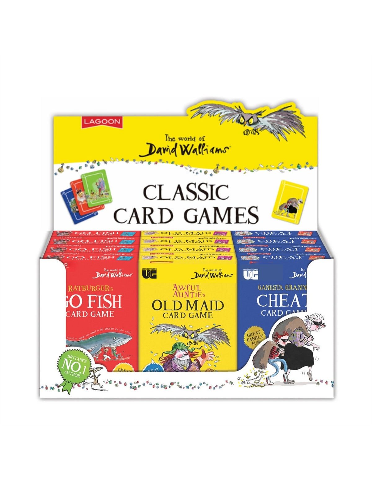 DAVID WALLIAMS ASSORTED CLASSIC CARD GAMES