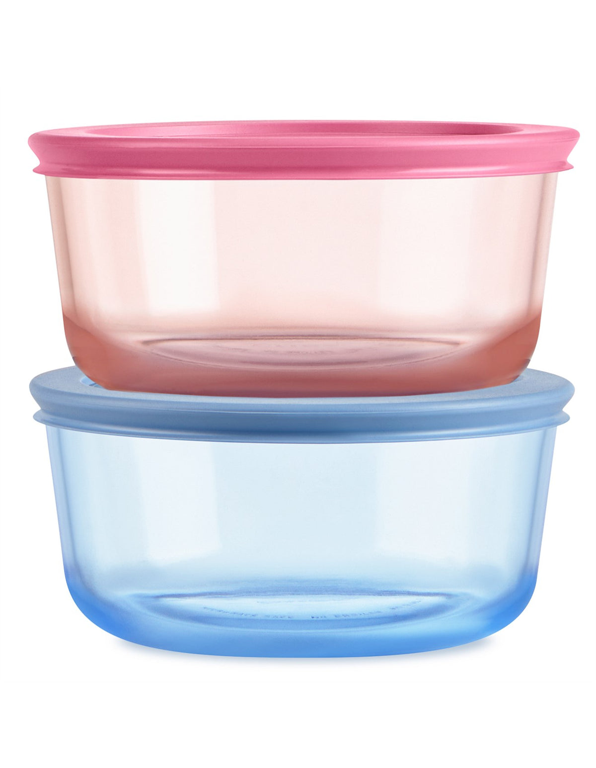 SIMPLY STORE TINTED FOOD STORAGE SET OF 2
