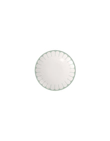Fleur Vert Breakfast/dessert plate 21cm