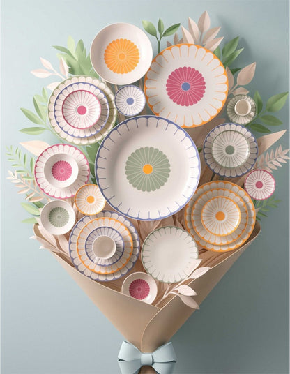 Fleur Salad bowl 24cm